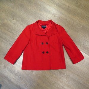 Red Banana Republic Blazer Jacket Button-Up